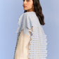 3D CUTWORK PANEL DRESS