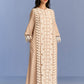 3D CUTWORK PANEL DRESS