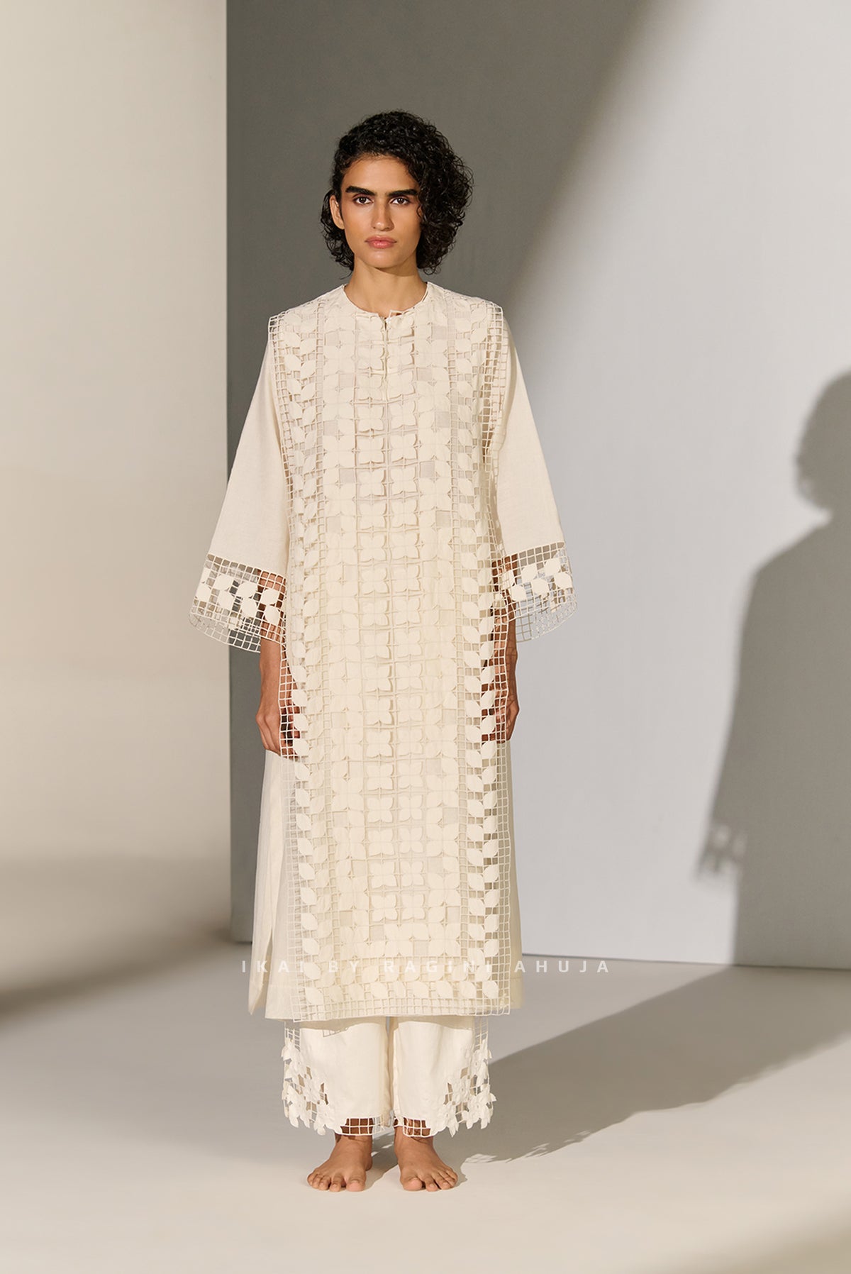 3D CUTWORK PANEL KAMEEZ