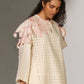 3D FLORAL CUTWORK PANEL KAMEEZ