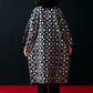 BLACK ALL-OVER FLORAL THREAD JACKET