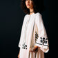 IVORY A-LINE DRESS