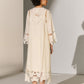 LACE CUTWORK A-LINE KAMEEZ