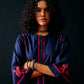 NAVY A-LINE KAMEEZ