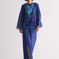 YOKE CUTWORK BLOUSE