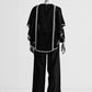 A-LINE BLOUSE WITH FREEFALL SLEEVE