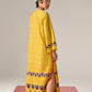 APPLIQUE' AND OUTLINE LONG DRESS