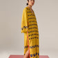 APPLIQUE' AND OUTLINE LONG DRESS