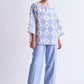 GEOMETRIC APPLIQUE' SHIRT