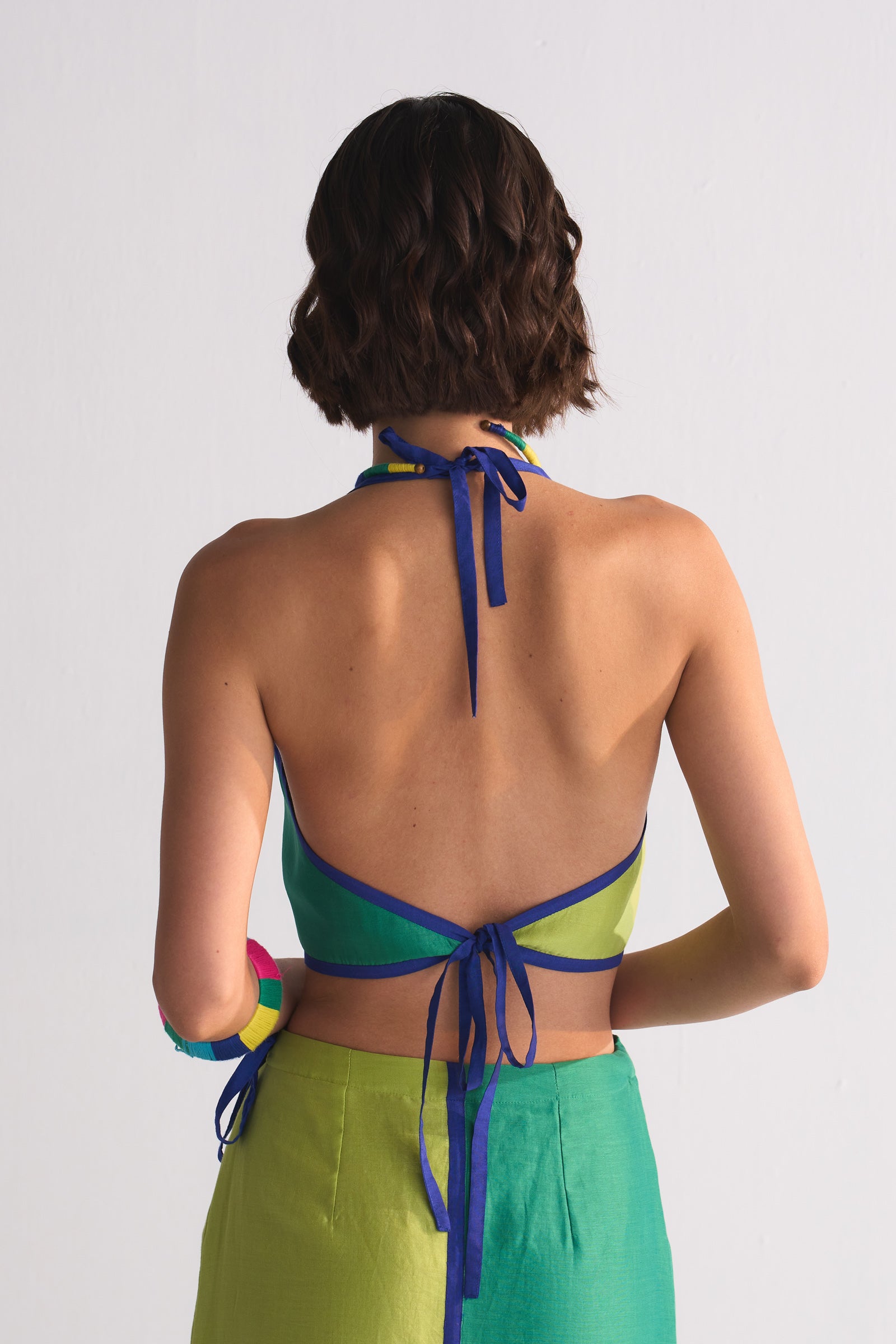 COLOUR BLOCKED BRALET