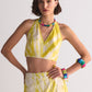 DIAGONAL DYED BRALET