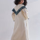CAPE CUTWORK DRESS
