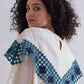 CAPE CUTWORK DRESS