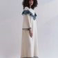 CAPE CUTWORK DRESS