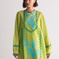 YOKE CUTWORK DRESS
