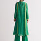 FLORAL SCALLOP APPLIQUE' KAMEEZ