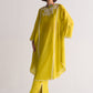 FLORAL NECK APPLIQUE' AND CUTWORK KAMEEZ