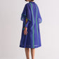 REVERSE COLLAR APPLIQUE' DRESS