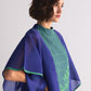 REVERSE COLLAR APPLIQUE' DRESS