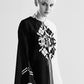 COLOUR BLOCKED APPLIQUE' AND CUTWORK KAMEEZ