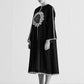 CIRCULAR DRESS WITH APPLIQUE' AND CUTWORK