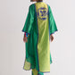 COLOUR BLOCKED APPLIQUE' AND CUTWORK JACKET