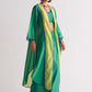 COLOUR BLOCKED APPLIQUE' AND CUTWORK JACKET