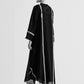 CIRCULAR MAXI DRESS WITH APPLIQUE' AND CUTWORK