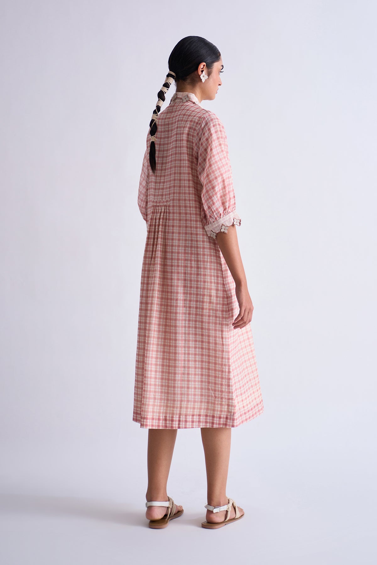 CENTER SLASH DRESS