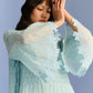 PLEATED APPLIQUE' AND CUTWORK DRESS