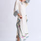 DRAPED PANEL DRESS