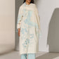 GEOMETRIC FLORAL CUTWORK DUPATTA IVR