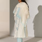 GEOMETRIC FLORAL CUTWORK DUPATTA IVR