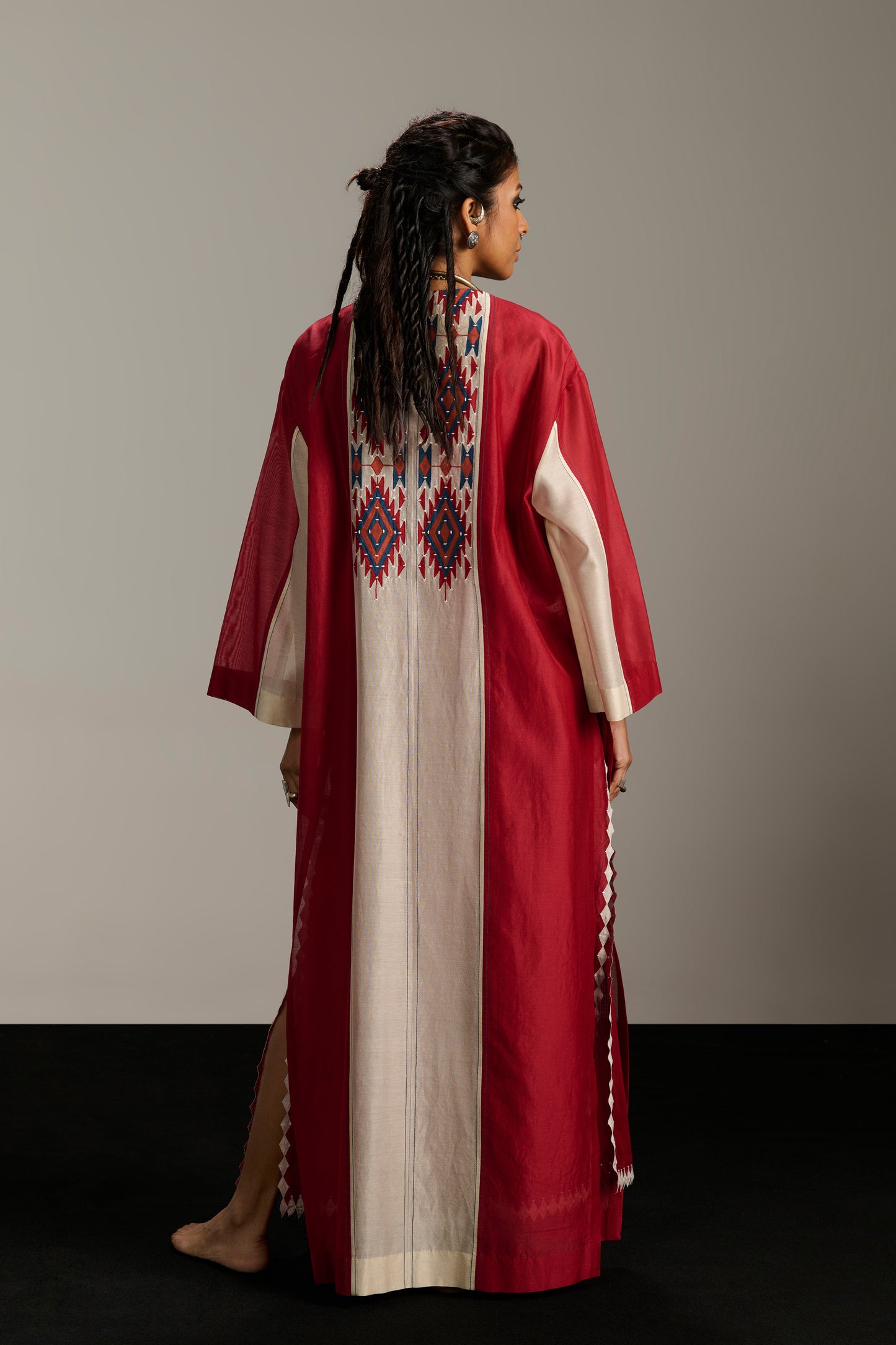 DROP SHOULDER DRESS