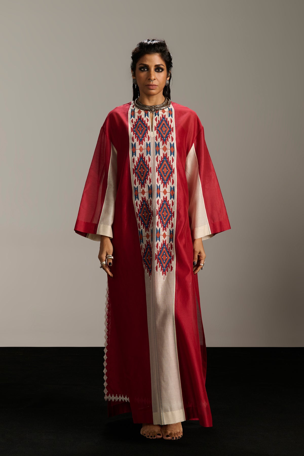 DROP SHOULDER DRESS