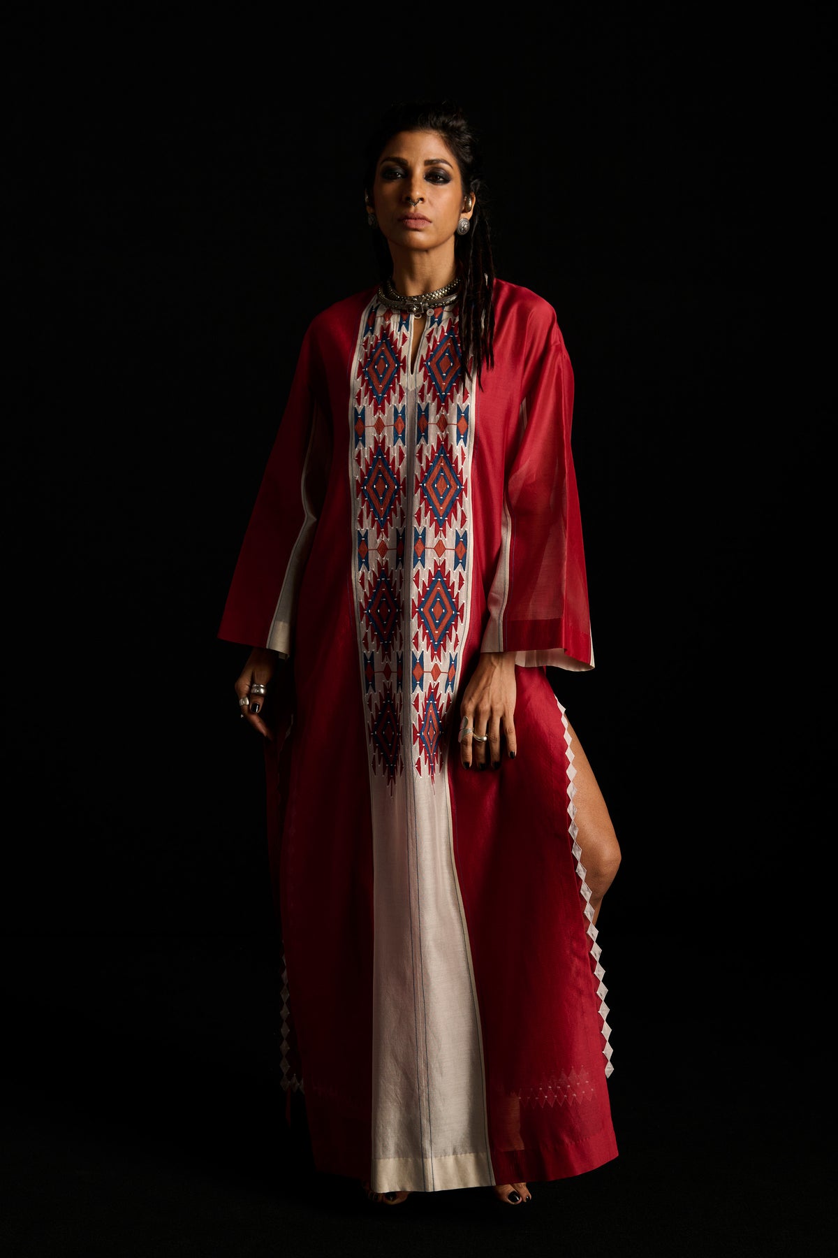 DROP SHOULDER DRESS