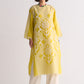 CROSS ARTWORK APPLIQUE' AND CUTWORK KAMEEZ
