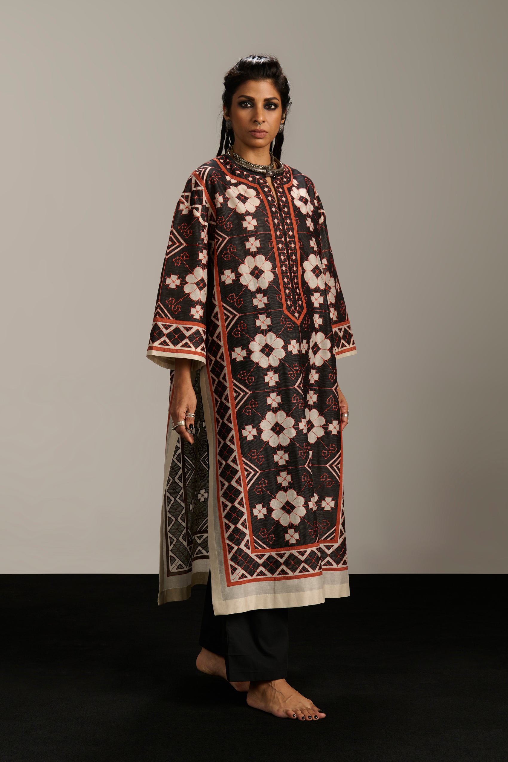 DROP SHOULDER KAMEEZ