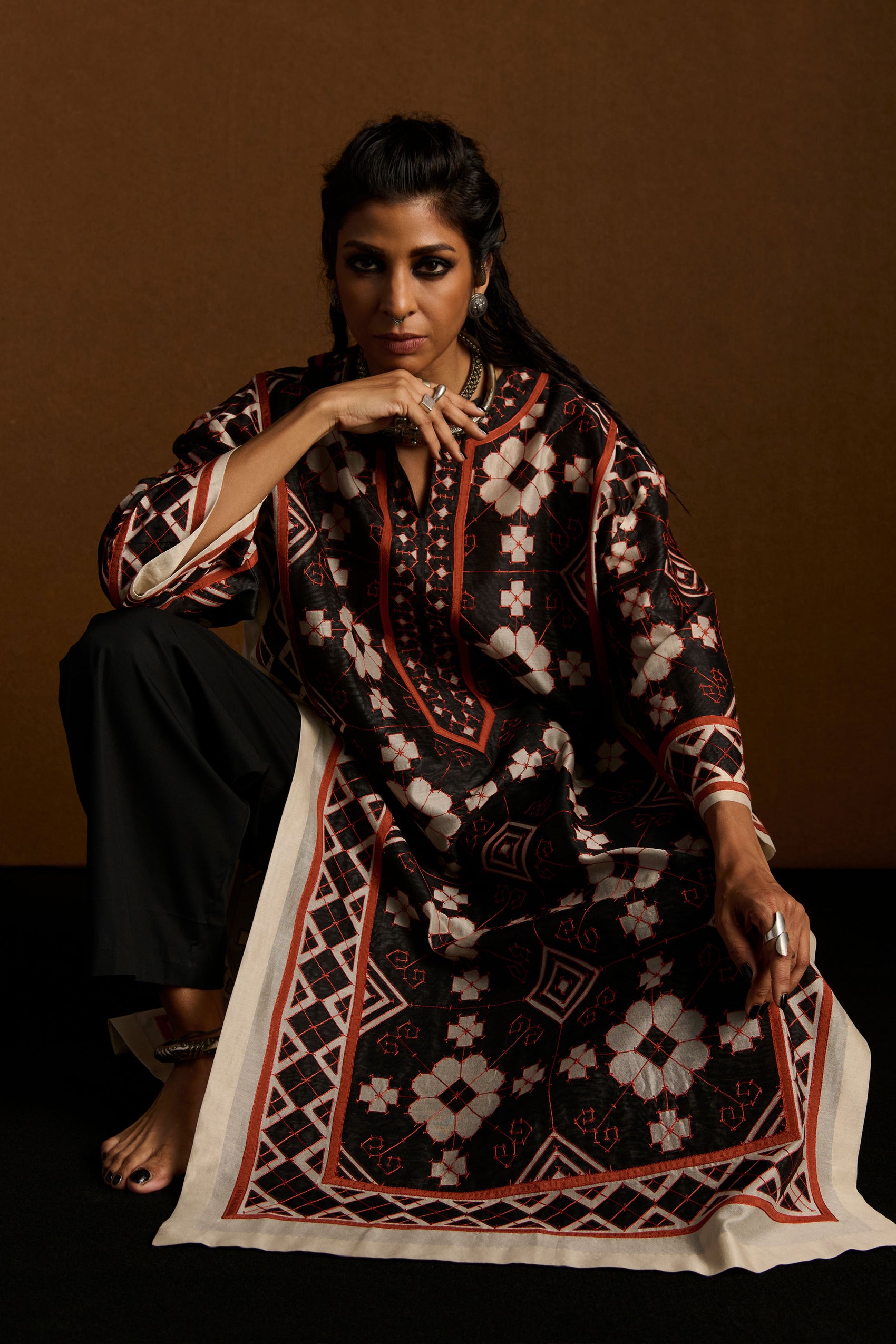 DROP SHOULDER KAMEEZ