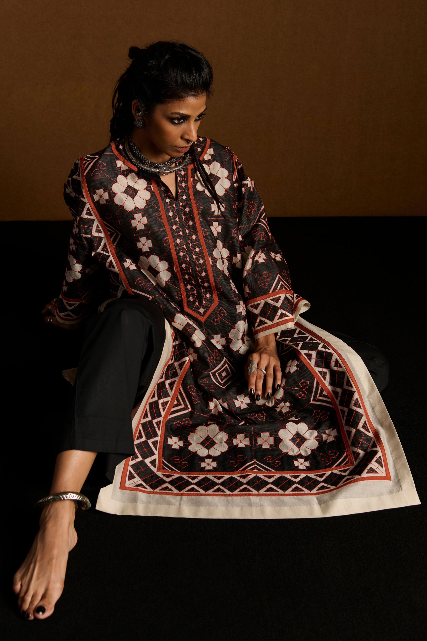 DROP SHOULDER KAMEEZ