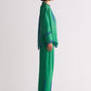 ROUND HEM COLOUR BLOCKED APPLIQUE' AND CUTWORK SHIRT