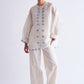 LINEN DROP SHOULDER SHIRT