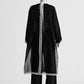 DROP SHOULDER TUNIC WITH APPLIQUE' AND CUTWORK