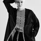 DROP SHOULDER TUNIC WITH APPLIQUE' AND CUTWORK