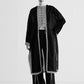 DROP SHOULDER TUNIC WITH APPLIQUE' AND CUTWORK