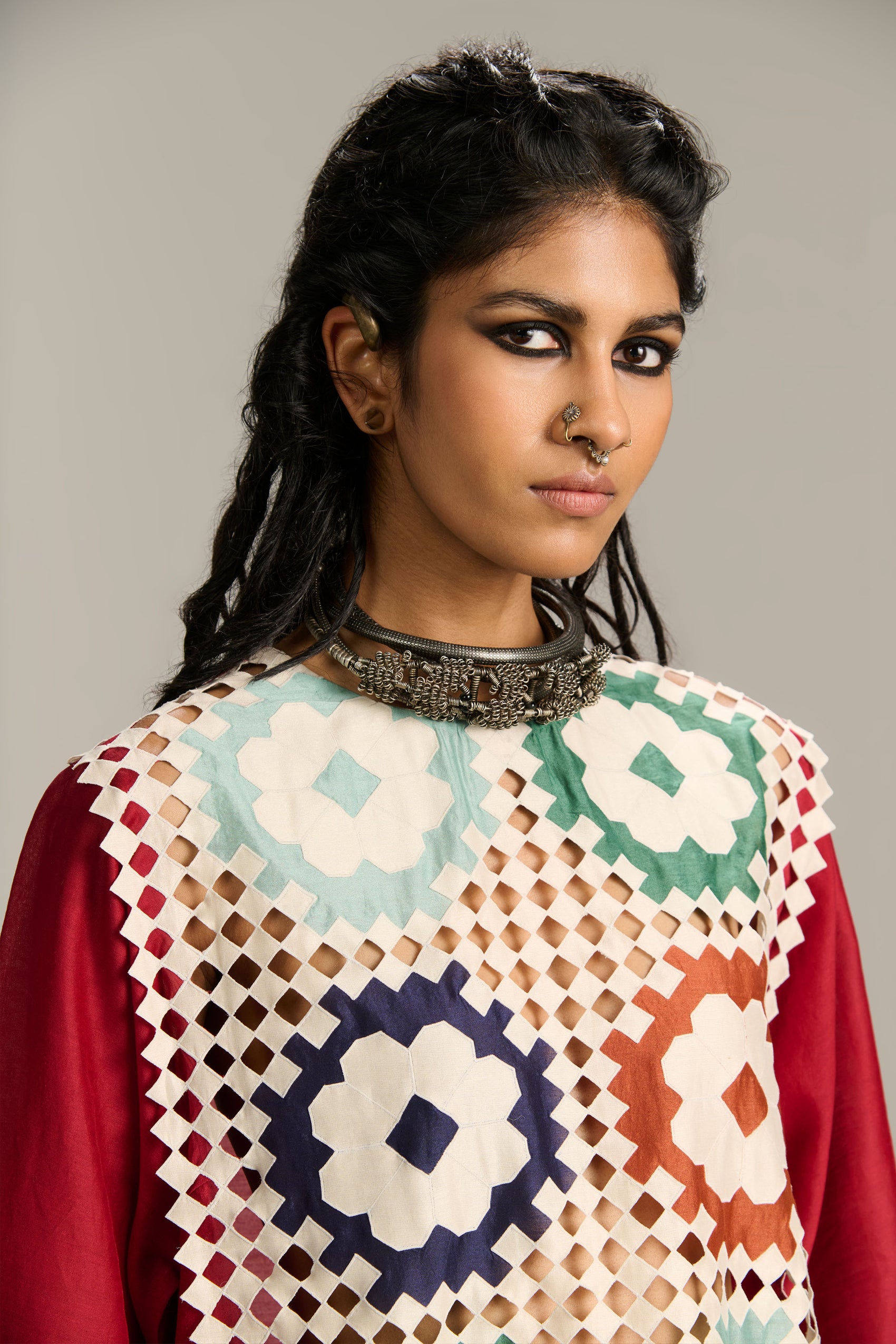 FRONT PANEL AND SLIT KAMEEZ