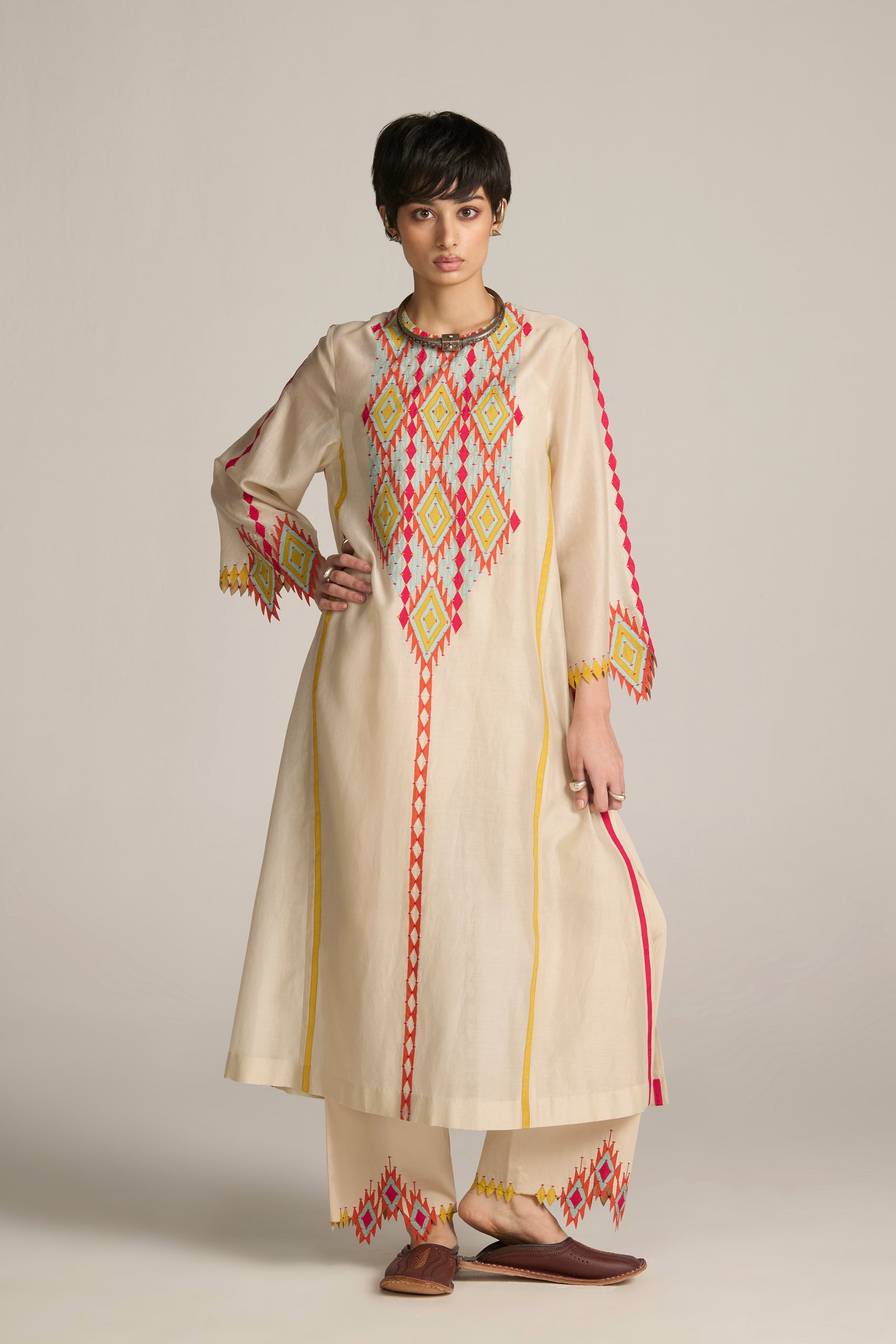 FRONT PANEL KAMEEZ