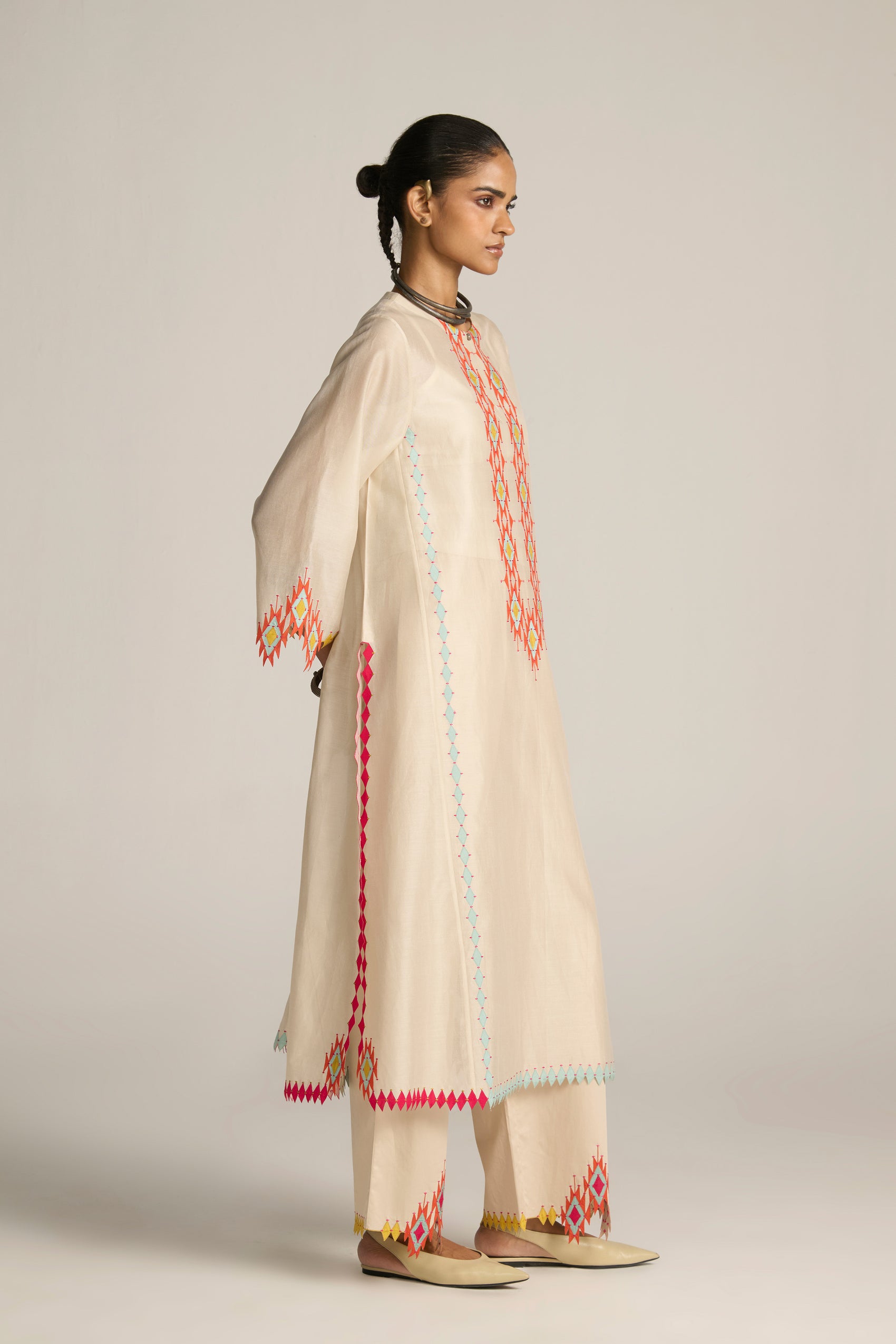 FRONT PANEL KAMEEZ