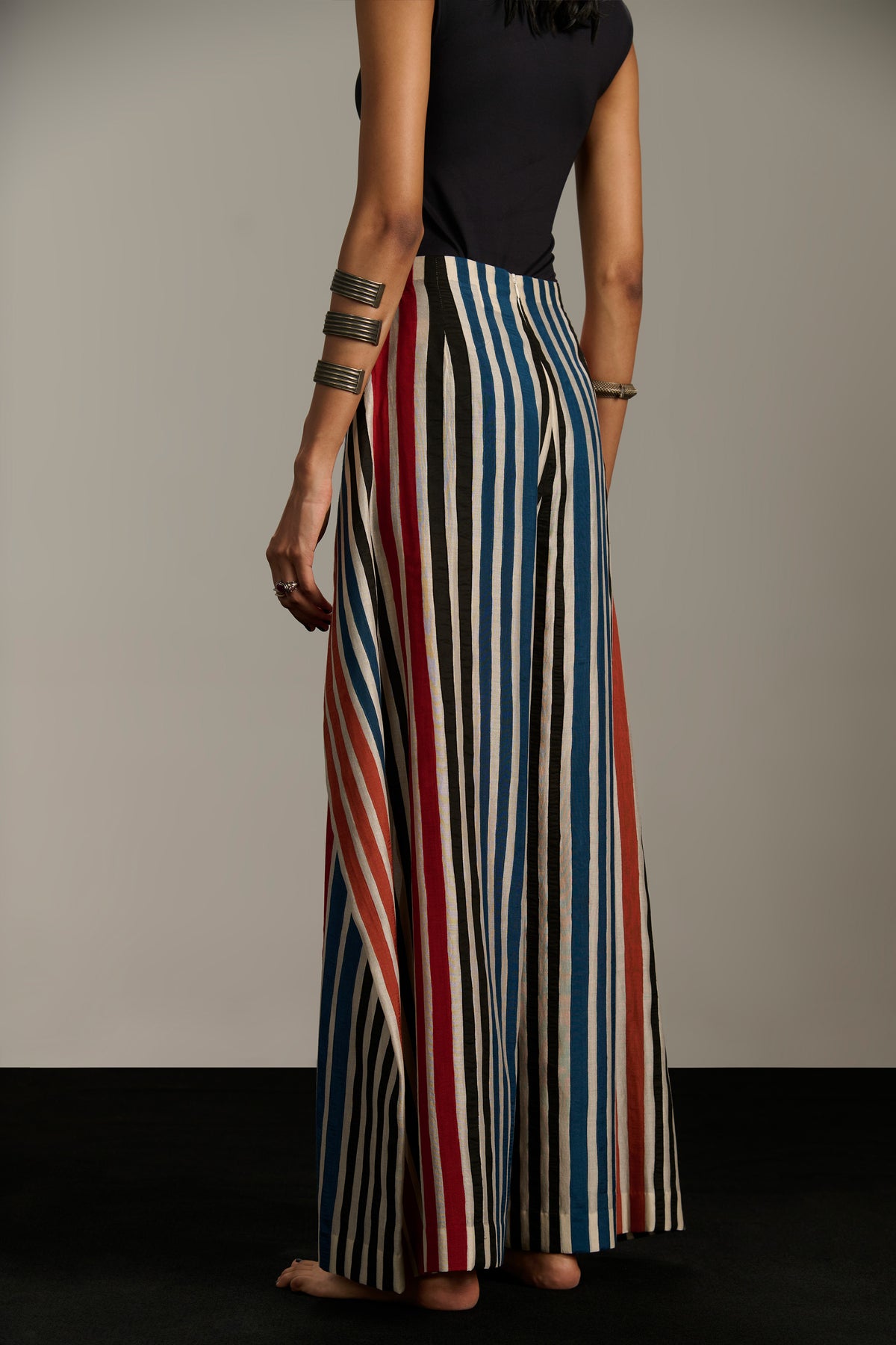 FRONT TIE PANTS