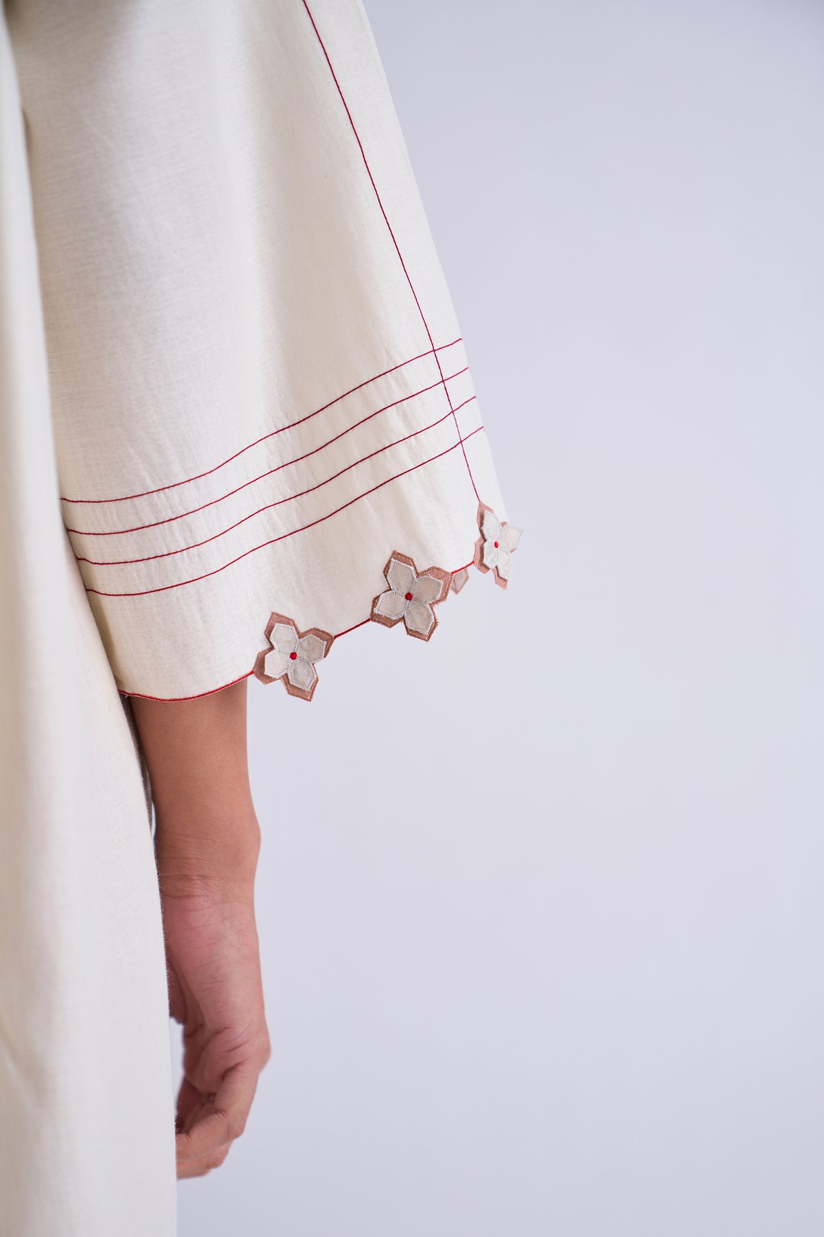 BACK GATHER DRESS